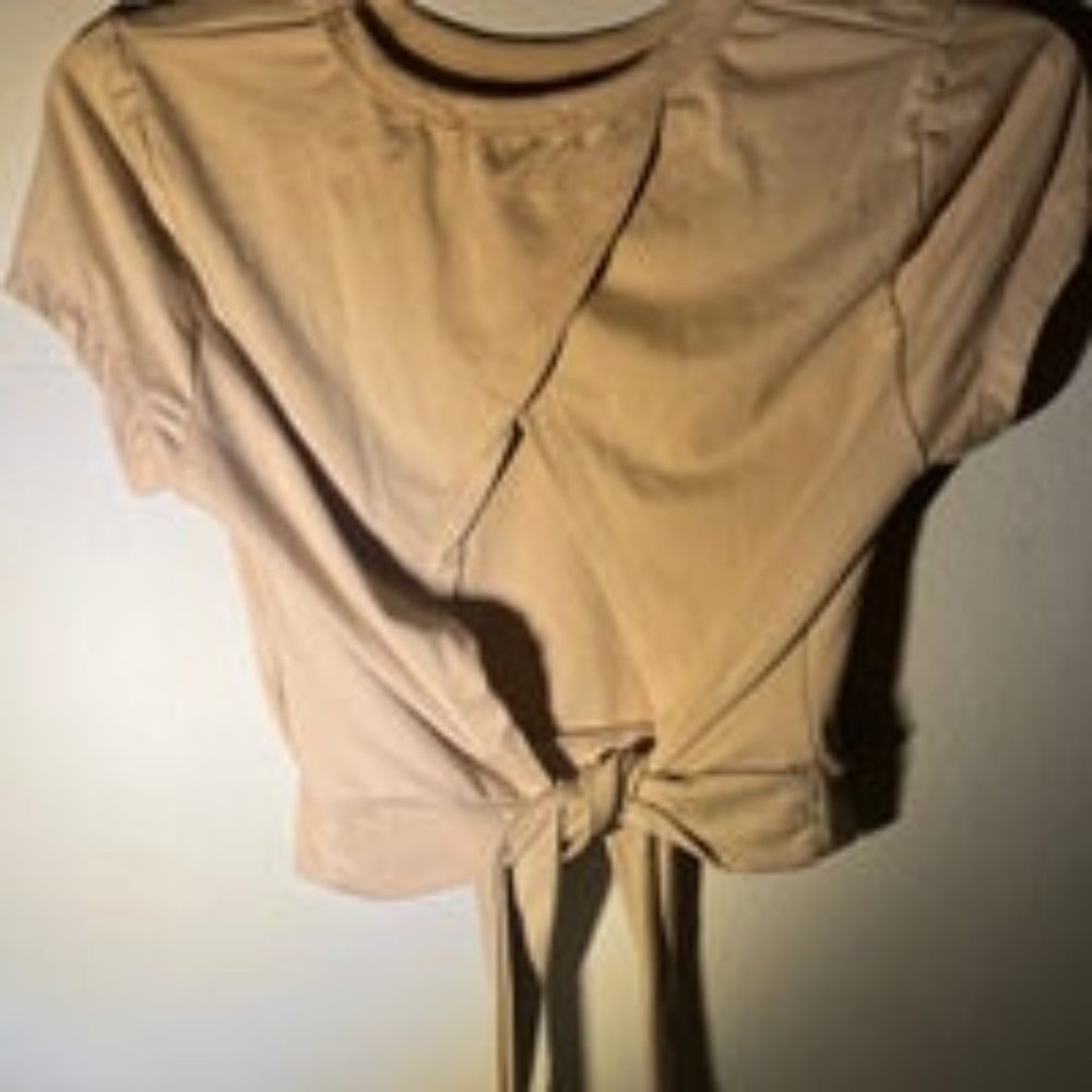 Backless Crop top